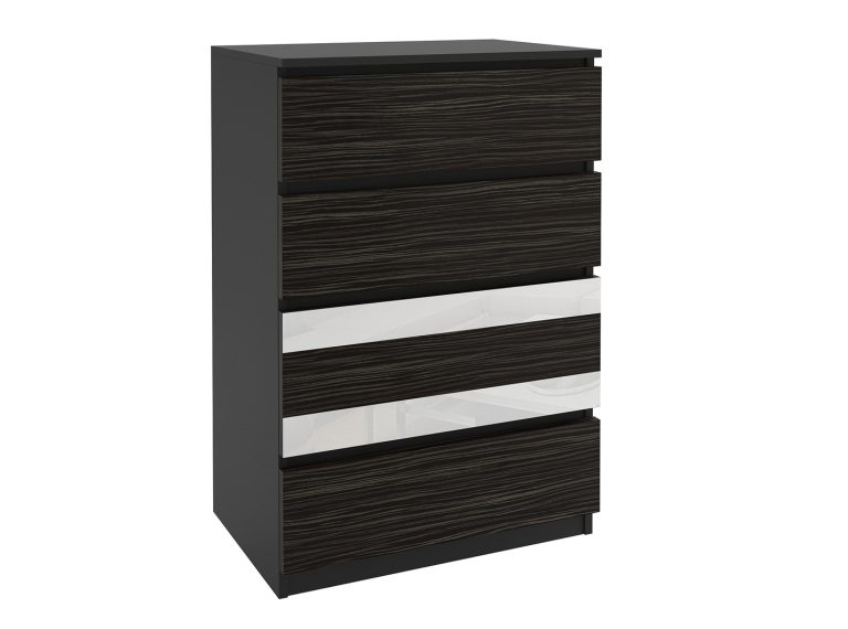 Kommode 50 Belini schwarz / königliches Ebenholz Hersteller MH KOM1/1/B/HK/W/0