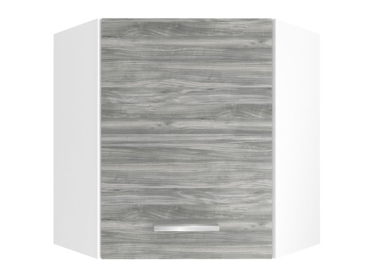 Küchenschrank Belini oberer Eckschrank 60 cm grau Anthrazit Glamour Wood Hersteller TOR SGN60/1/WT/GW1/0/E