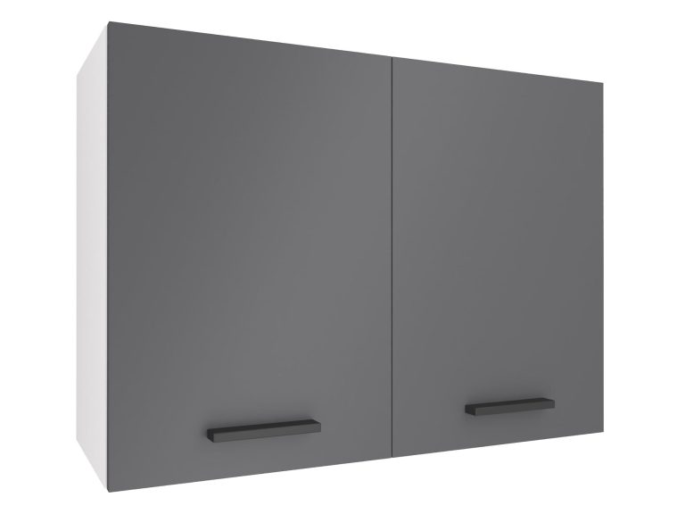 Küchenschrank Belini oben 80 cm grau matt Hersteller TOR SG80/1/WT/SR/0/B1