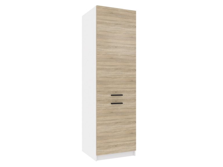 Belini Hochschrank für Einbaukühlschrank 60 cm Sonoma Eiche Hersteller TOR SSL60/1/WT/DS/0/B1