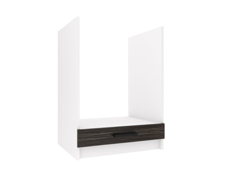 Belini Unterschrank für Einbauofen 60 cm Königliches Ebenholz ohne Arbeitsplatte Hersteller TOR SDP60/0/WT/HK/0/B1