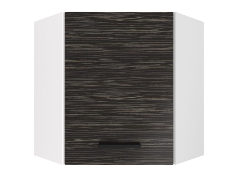 Küchenschrank Belini oberer Eckschrank 60 cm Königliches Ebenholz Hersteller TOR SGN60/1/WT/HK/0/B1