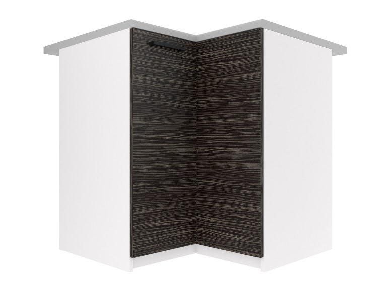 Küchenschrank Belini untere Ecke 90 cm königliches Ebenholz ohne Arbeitsplatte Hersteller TOR SNP90/2/WT/HK/BB/B1