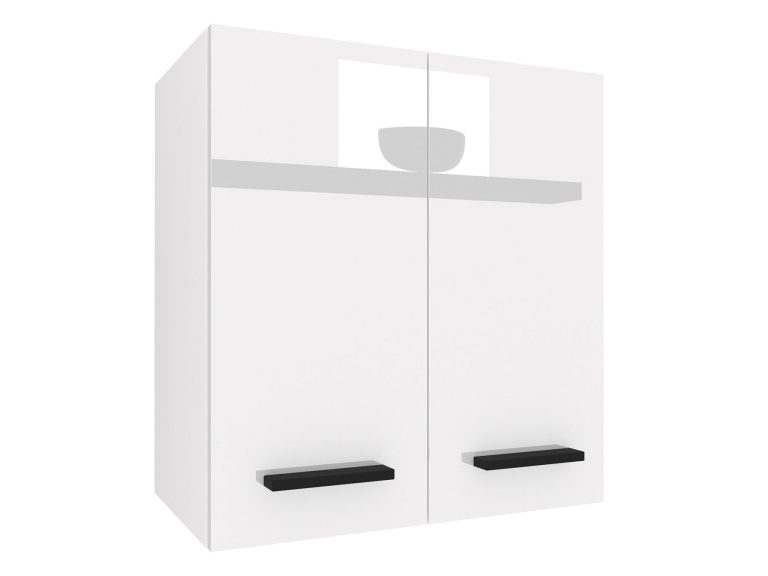 Küchenschrank Belini oben 60 cm weiß glänzend Hersteller INF SG2-60/2/WT/W/0/B1