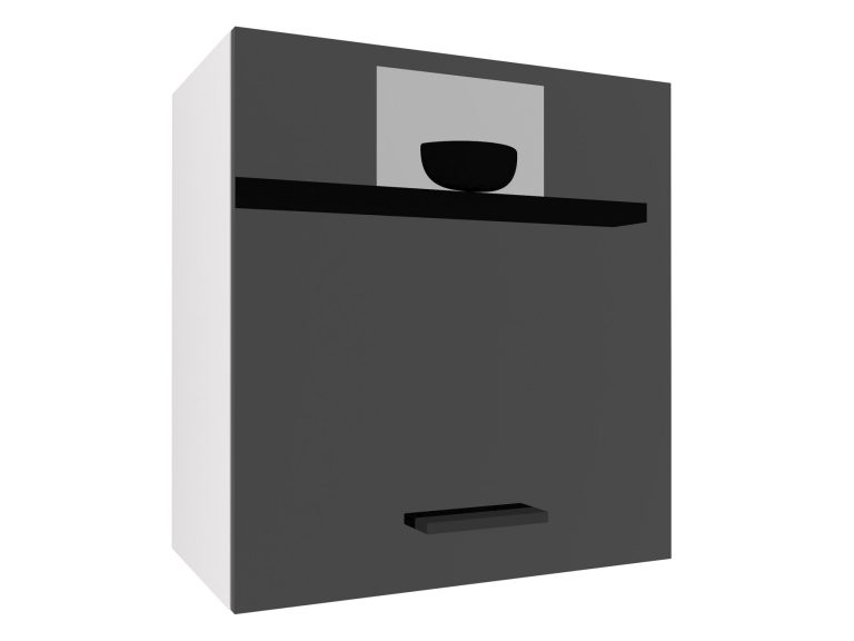 Küchenschrank Belini oben 60 cm schwarz glänzend Hersteller INF SG60/1/WT/B/0/B1