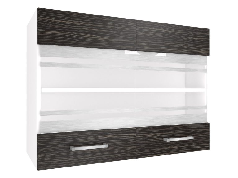 Küchenschrank Belini oben 80 cm königliches Ebenholz Hersteller TOR SGW80/2/WT/HK/0/P