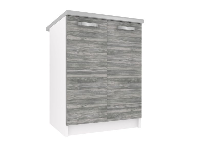 Belini Unterschrank ohne Arbeitsplatte 60 cm Grau Antrazit Glamour Wood Hersteller TOR SD2-60/0/WT/GW1/BB/U