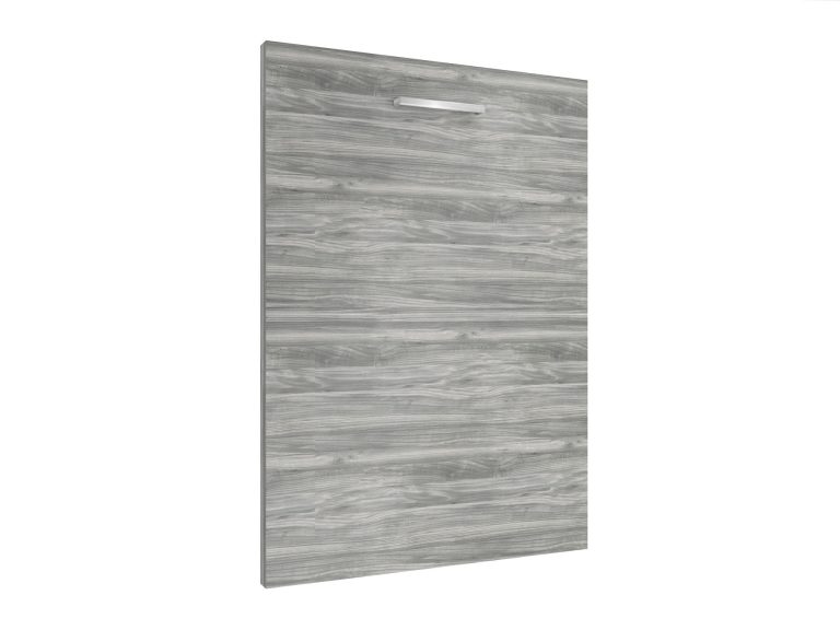 Belini vollintegrierte Frontblende für Geschirrspüler 60 cm Grau-Anthrazit Glamour Wood Hersteller TOR PZ60/1/WT/GW/0/E