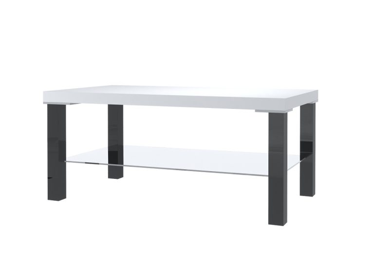 Couchtisch Belini weiß Imperium Belini 5 IMP SK1/1/B/W/0/0