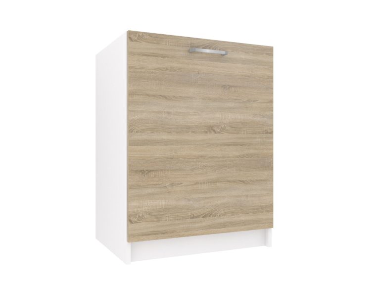 Belini Unterschrank für Spüle 60 cm Sonoma-Eiche ohne Arbeitsplatte TOR SDZ60/0/WT/DS/0/P