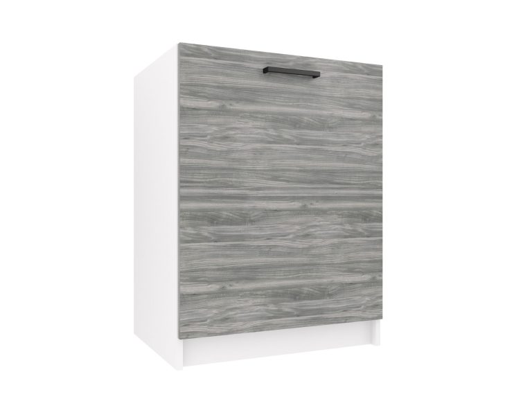 Küchenschrank Belini für Spüle 60 cm Grau Anthrazit Glamour Wood ohne Arbeitsplatte Hersteller TOR SDZ60/0/WT/GW/0/B1