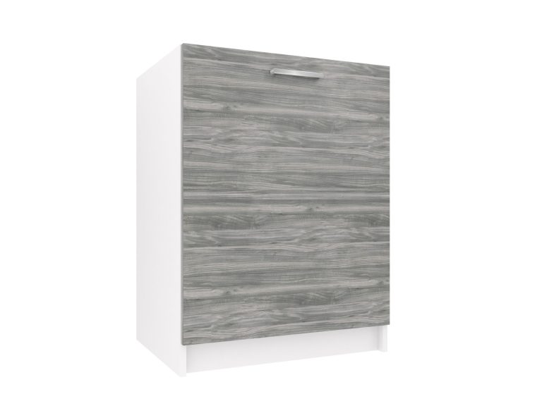Küchenschrank Belini für Spüle 60 cm anthrazit grau Glamour Wood ohne Arbeitsplatte Hersteller TOR SDZ60/0/WT/GW/0/E