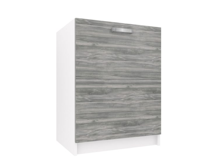 Küchenschrank Belini für Spüle 60 cm anthrazit grau Glamour Wood ohne Arbeitsplatte Hersteller TOR SDZ60/0/WT/GW/0/U