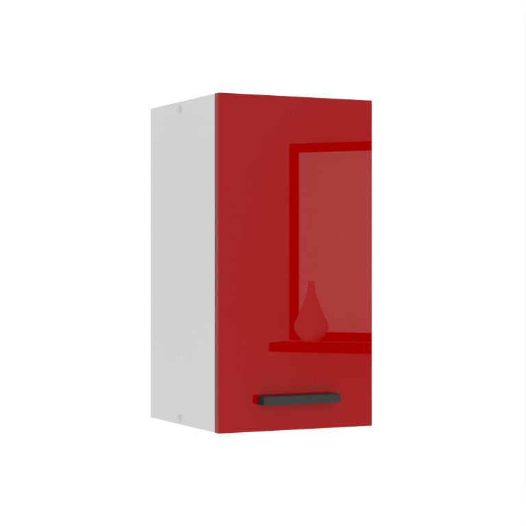 Belini Küchenschrank Premium Full Version oberer 30 cm Hochglanzrot Hersteller INF SG30/0/WT/R/0/B1/PP

