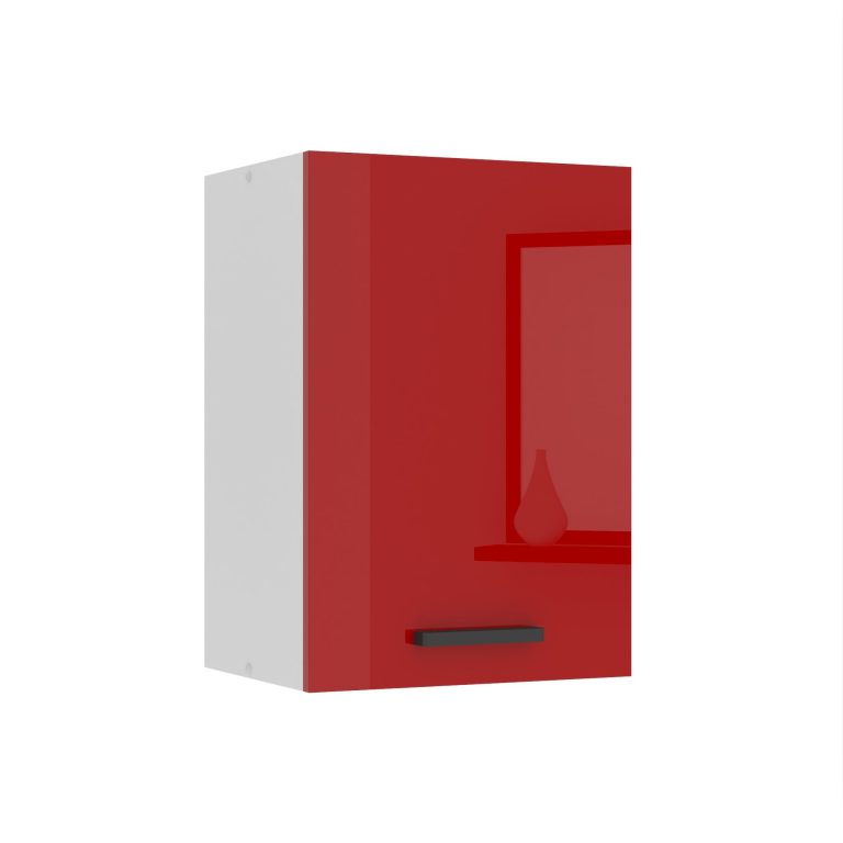 Belini Küchenschrank Premium Full Version oberer 40 cm Hochglanzrot Hersteller INF SG40/0/WT/R/0/B1/PP

