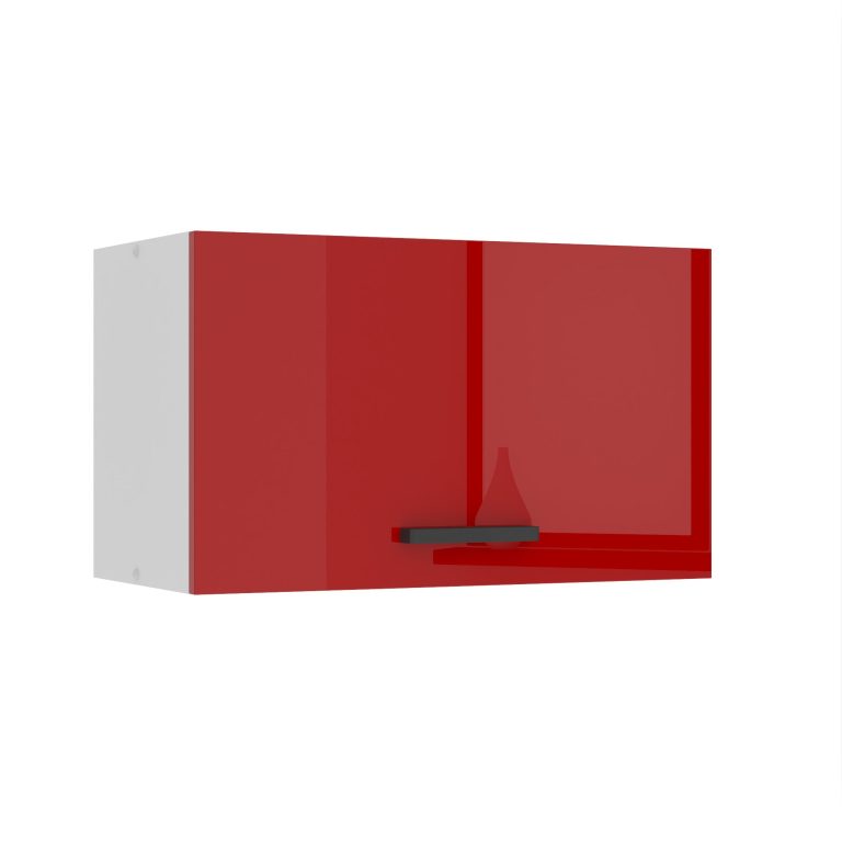 Belini Küchenschrank für Dunstabzugshaube Premium Full Version oberer 60 cm Hochglanzrot Hersteller INF SGP60/0/WT/R/0/B1/PP

