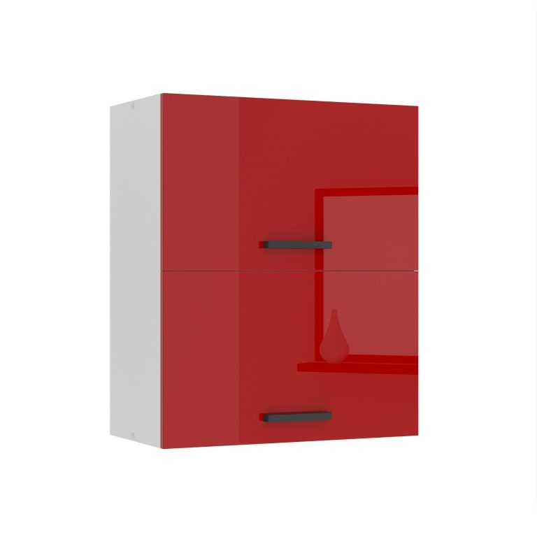 Belini Küchenschrank Premium Full Version oberer 60 cm Hochglanzrot Hersteller INF SGP2-60/0/WT/R/0/B1/PP

