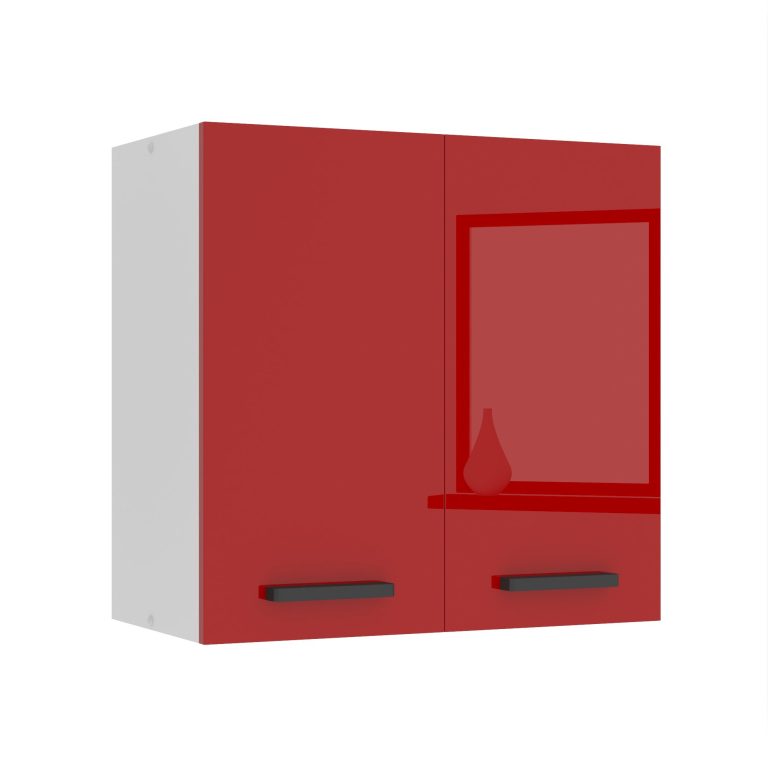 Belini Küchenschrank Premium Full Version oberer 60 cm Hochglanzrot Hersteller INF SG2-60/0/WT/R/0/B1/PP

