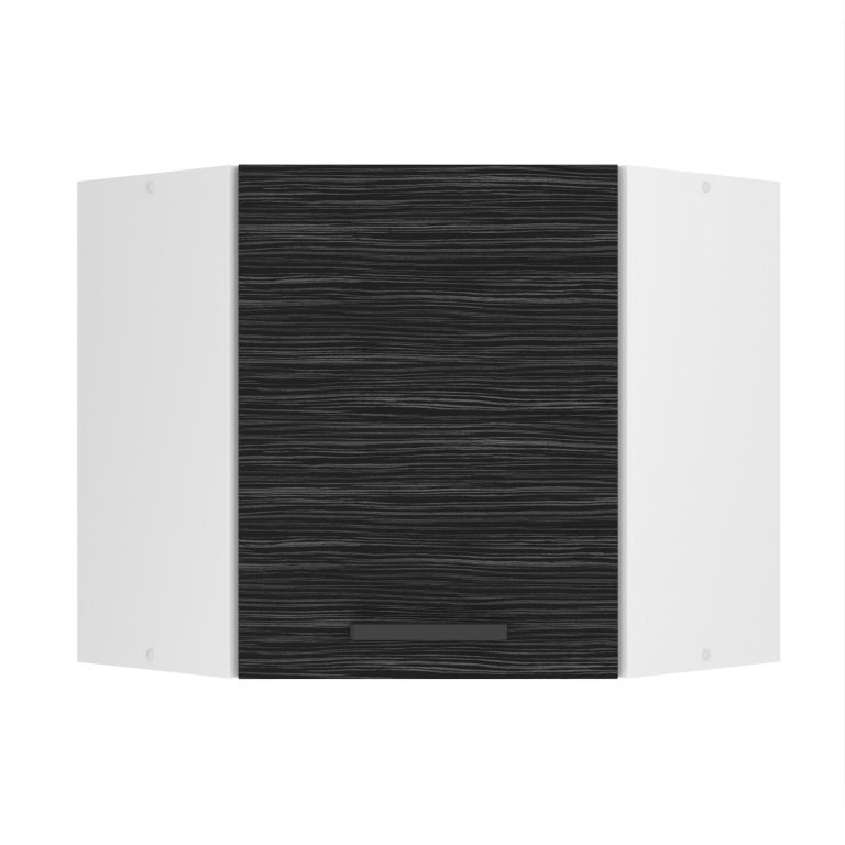Belini oberer Eckschrank Premium Full Version oberer 60 cm königliches Ebenholz Hersteller TOR SGN60/0/WT/HK/0/B1/PP
