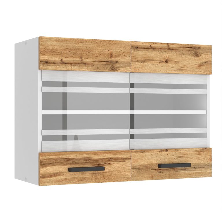 Belini Küchenschrank Premium Full Version oberer 80 cm Wotan-Eiche Hersteller TOR SGW80/0/WT/DW/0/B1/PP

