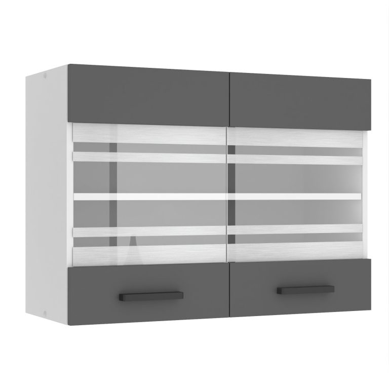 Belini Küchenschrank Premium Full Version oberer 80 cm Mattgrau Hersteller TOR SGW80/0/WT/SR/0/B1/PP

