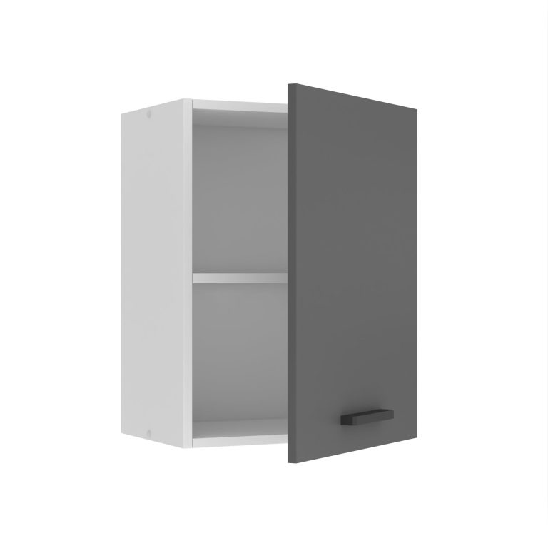 Belini Küchenschrank Premium Full Version oberer 45 cm Mattgrau Hersteller TOR SG45/0/WT/SR/0/B1/PP

