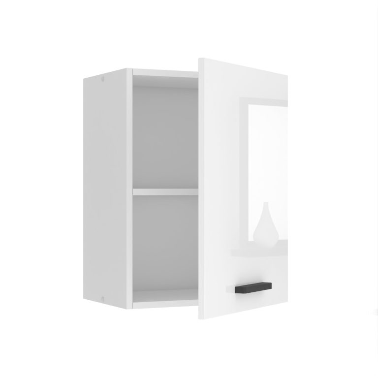 Belini Küchenschrank Premium Full Version oberer 45 cm Hochglanzweiß Hersteller INF SG45/0/WT/W/0/B1/PP

