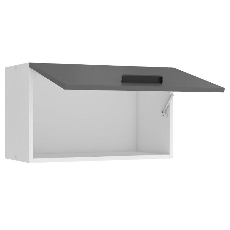 Belini Küchenschrank für Dunstabzugshaube Premium Full Version oberer 60 cm Mattgrau Hersteller TOR SGP60/0/WT/SR/0/B1/PP
