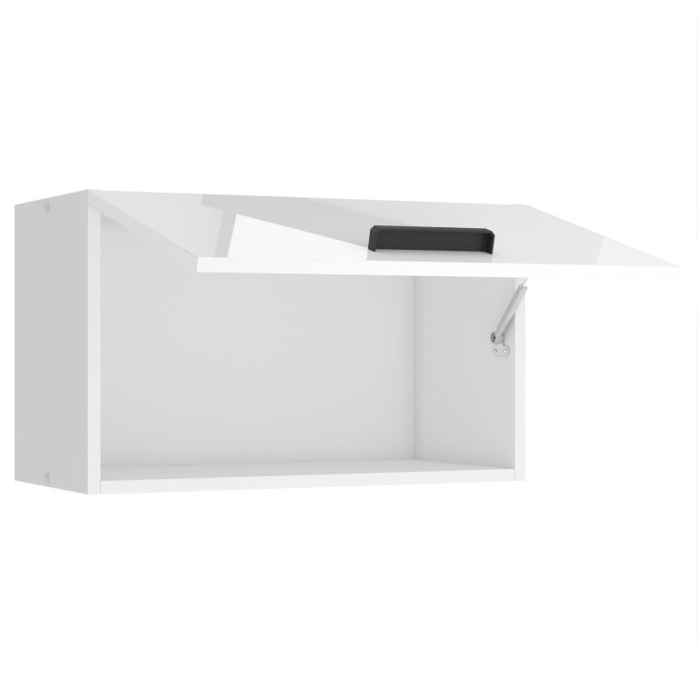 Belini Küchenschrank für Dunstabzugshaube Premium Full Version oberer 60 cm Hochglanzweiß Hersteller INF SGP60/0/WT/W/0/B1/PP
