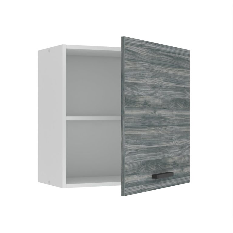 Belini Küchenschrank Premium Full Version oberer 60 cm Grau Anthrazit Glamour Wood Hersteller TOR SG60/0/WT/GW/0/B1/PP

