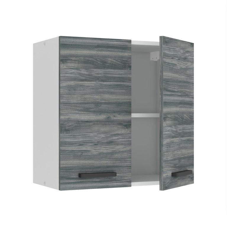 Belini Küchenschrank Premium Full Version oberer 60 cm Grau Anthrazit Glamour Wood Hersteller TOR SG2-60/0/WT/GW/0/B1/PP

