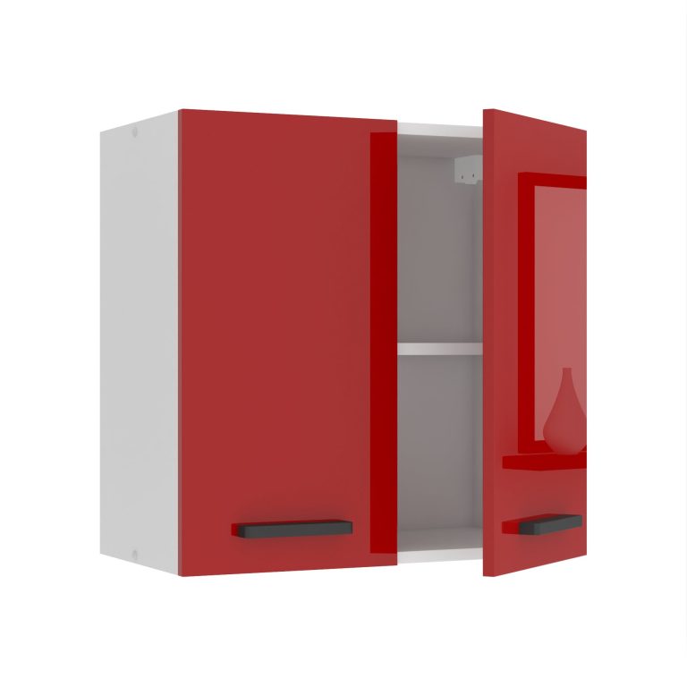 Belini Küchenschrank Premium Full Version oberer 60 cm Hochglanzrot Hersteller INF SG2-60/0/WT/R/0/B1/PP

