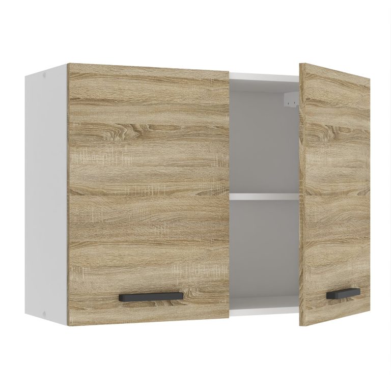 Belini Küchenschrank Premium Full Version oberer 80 cm Sonoma-Eiche Hersteller TOR SG80/0/WT/DS/0/B1/PP

