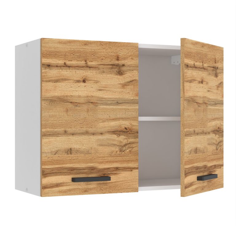 Belini Küchenschrank Premium Full Version oberer 80 cm Wotan-Eiche Hersteller TOR SG80/0/WT/DW/0/B1/PP

