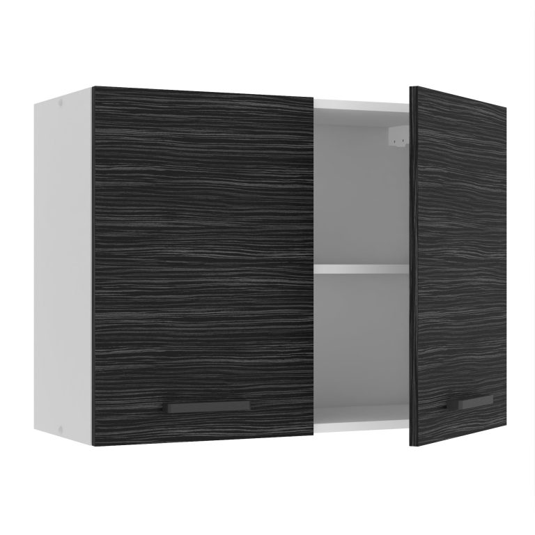 Belini Küchenschrank Premium Full Version oberer 80 cm königliches Ebenholz Hersteller TOR SG80/0/WT/HK/0/B1/PP

