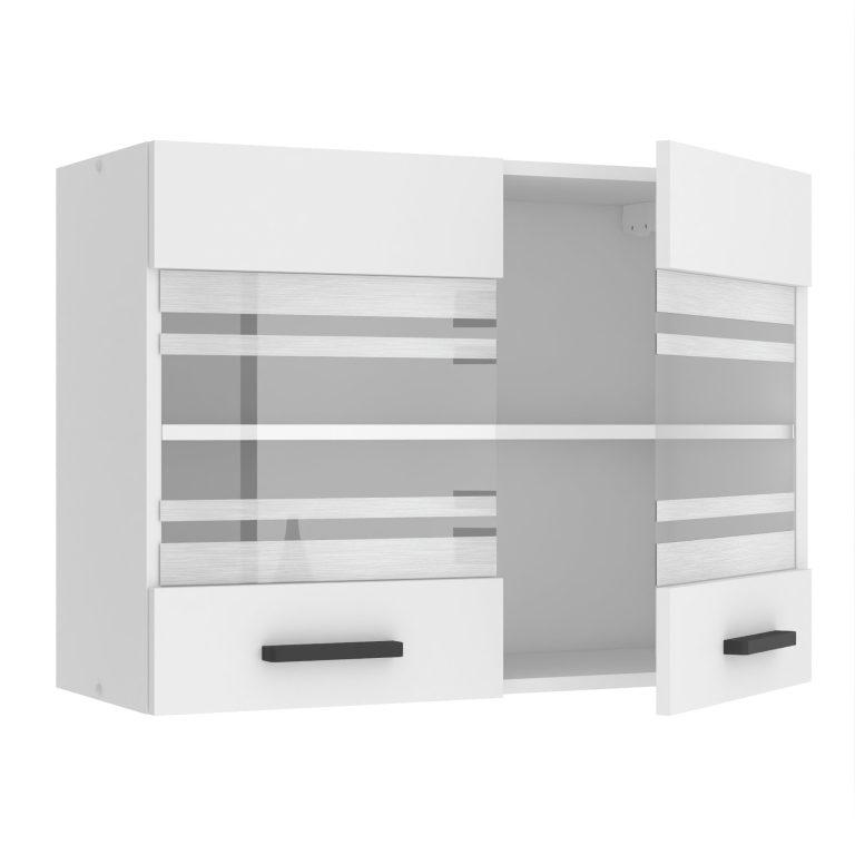 Belini Küchenschrank Premium Full Version oberer 80 cm Mattweiß Hersteller TOR SGW80/0/WT/WT/0/B1/PP


