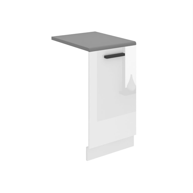 Belini untere Frontblende Belini Mattweiß Premium Full Version Unterschrank 45 cm Hochglanzweiß mit Arbeitsplatte Hersteller INF PZ45/0/WT/W/B/B1/PP