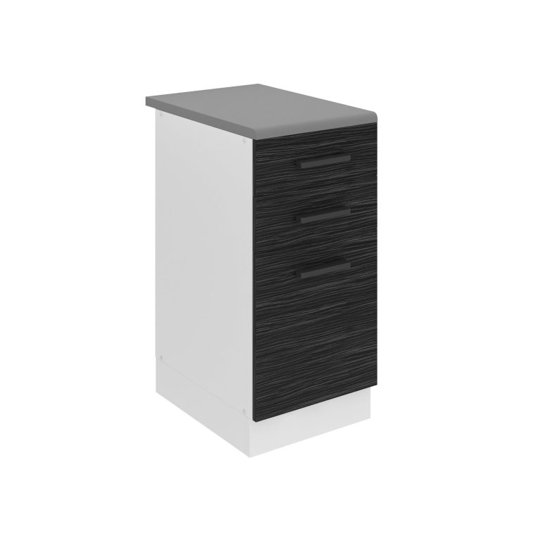 Küchenunterschrank 40cm Schubladen mit Arbeitsplatte TOR SDSZ40WS/0/WT/HK/B/B1/PP