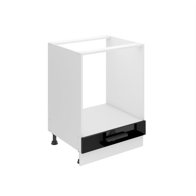 Belini Unterschrank zur Einbau des Backofens Premium Full Version 60 cm Hochglanzschwarz ohne Arbeitsplatte Hersteller INF SDP60/0/WT/B/0/B1/PP
