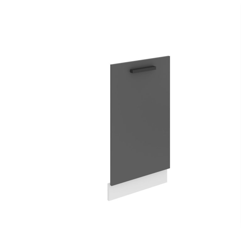 Belini verdeckte Frontblende für Geschirrspüler Premium Full Version 45 cm Mattgrau ohne Arbeitsplatte Hersteller TOR PZ45/0/WT/SR/0/B1/PP

