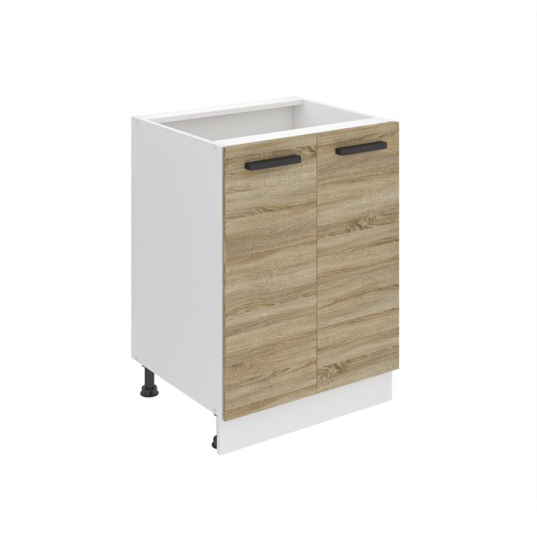 Belini Unterschrank Premium Full Version 60 cm Sonoma-Eiche ohne Arbeitsplatte Hersteller TOR SD2-60/0/WT/DS/0/B1/PP
