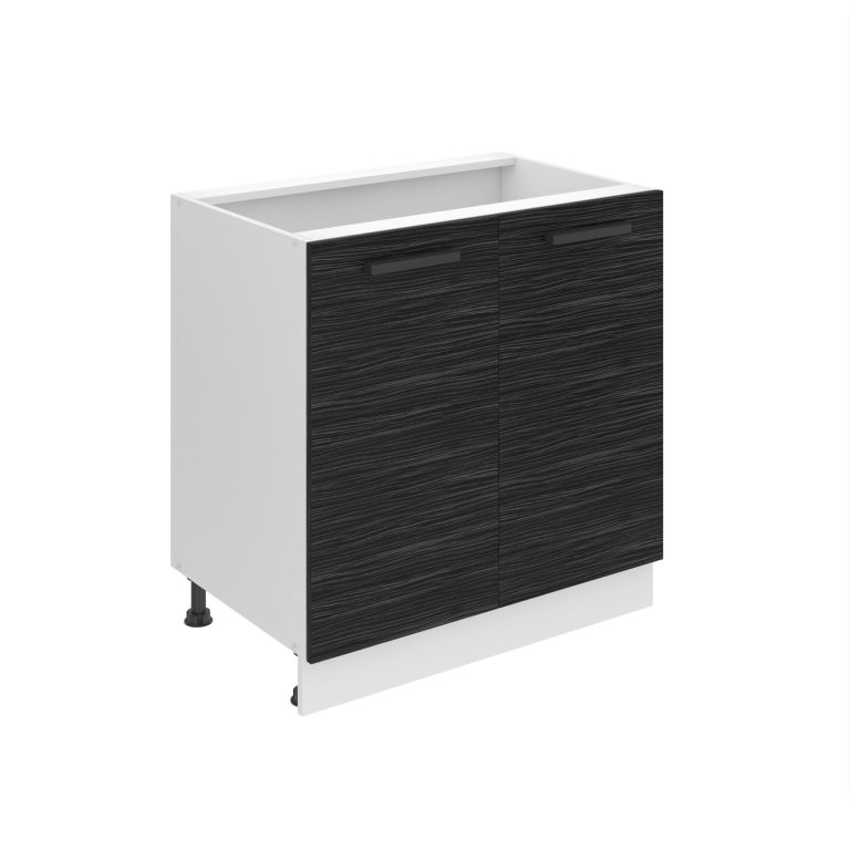 Belini Unterschrank Premium Full Version 80 cm königliches Ebenholz ohne Arbeitsplatte Hersteller TOR SD80/0/WT/HK/0/B1/PP
