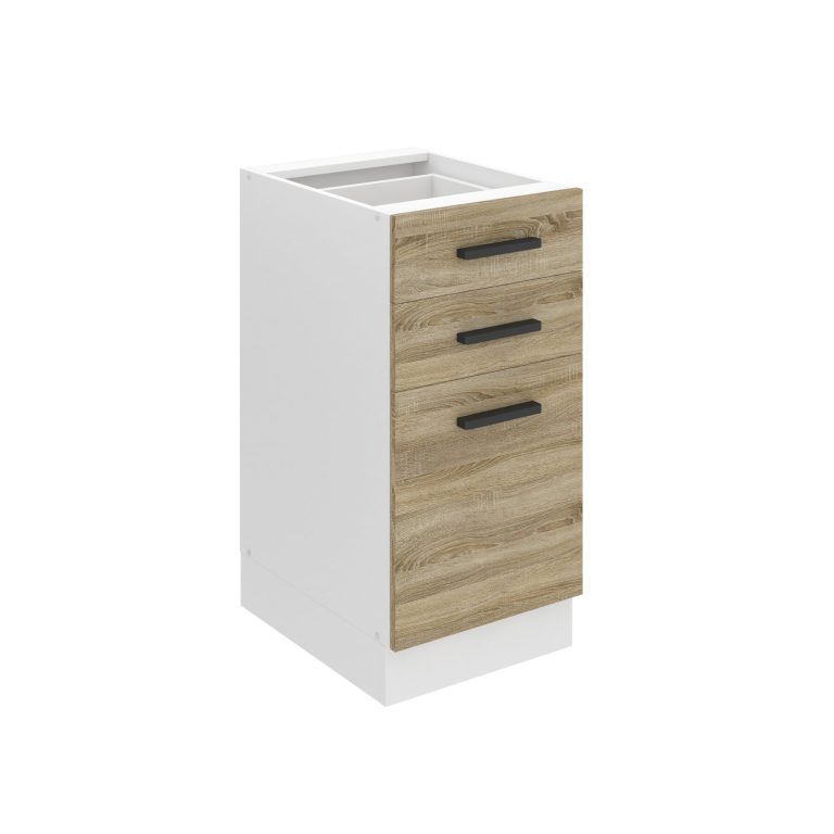Unterschrank 40 cm Schubladen TOR SDSZ40WS/0/WT/DS/0/B1/PP
