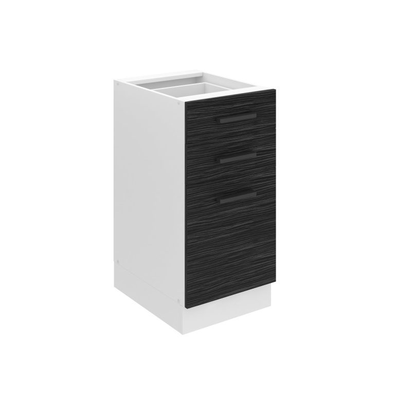 Belini Unterschrank mit Schubladen Premium Full Version 40 cm königliches Ebenholz ohne Arbeitsplatte Hersteller TOR SDSZ40/0/WT/HK/0/B1/PP
