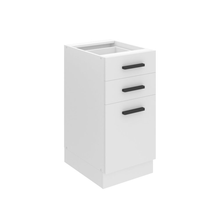 Küchenunterschrank 40cm Schubladen TOR SDSZ40WS/0/WT/WT/0/B1/PP