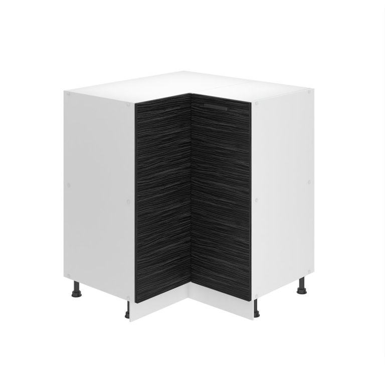 Belini Unterschrank Eckschrank Premium Full Version 90 cm königliches Ebenholz ohne Arbeitsplatte Hersteller TOR SNP90/0/WT/HK/0/B1/PP
