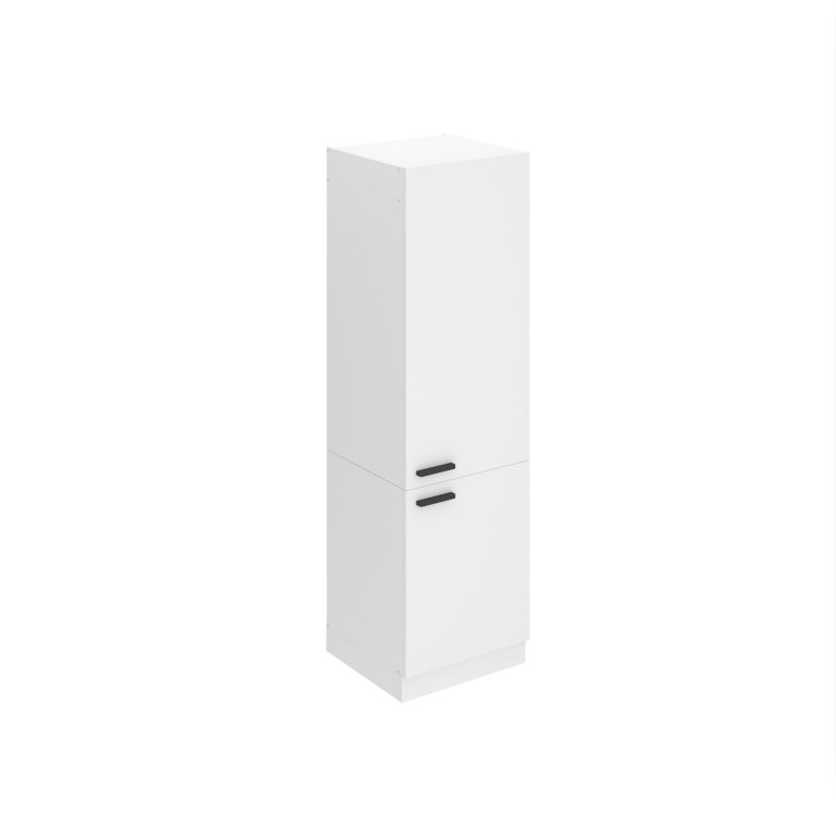 Belini Hoher Küchenschrank zur Einbau des Kühlschranks Premium Full Version 60 cm Mattweiß Hersteller TOR SSL60/0/WT/WT/0/B1/PP
