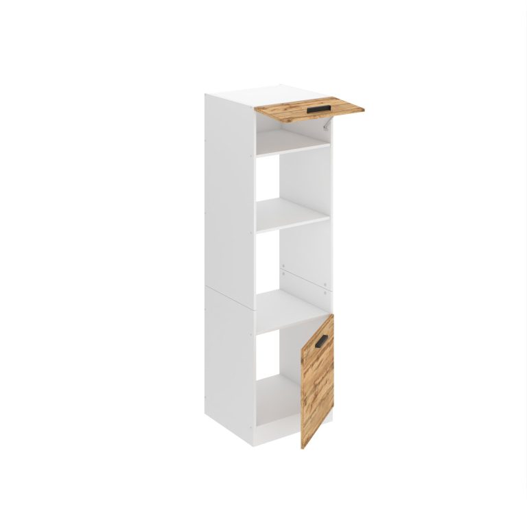 Belini Hoher Küchenschrank zur Einbau des Backofens Premium Full Version 60 cm Wotan-Eiche Hersteller TOR SSP60/0/WT/DW/0/B1/PP

