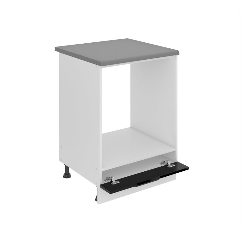 Belini Unterschrank zur Einbau des Backofens Premium Full Version 60 cm Hochglanzschwarz ohne Arbeitsplatte Hersteller INF SDP60/0/WT/B/0/B1/PP
