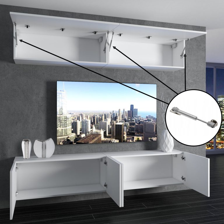 Wohnwand Belini Premium Full Version Hochglanzschwarz / Wotan-Eiche + LED-Beleuchtung Nexum 52 Hersteller NEX 3/0/W/BDWBBDW/0/0/PP
